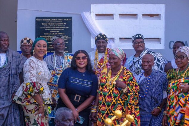 Eblah Foundation commissions biodegradable community toilet for Whuti community